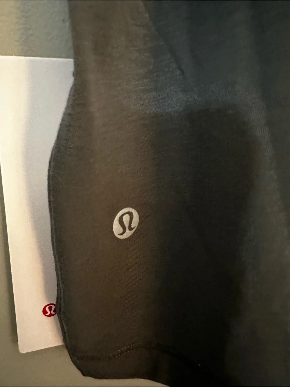 lululemon athletica Charcoal jersey training Tank